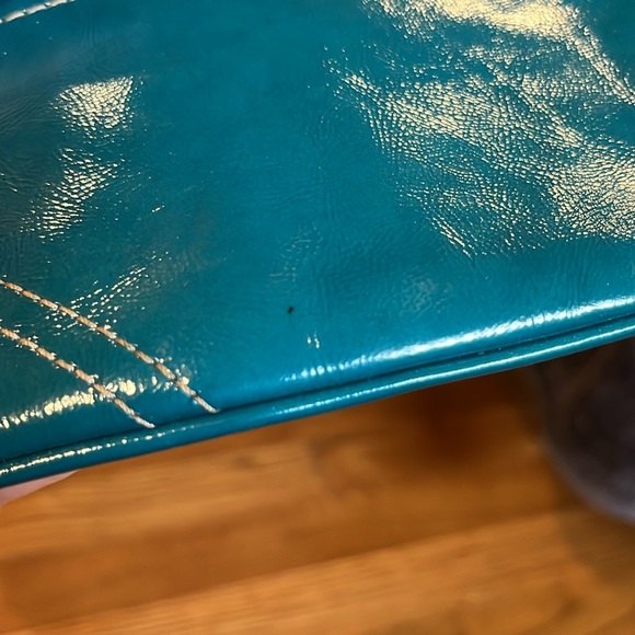 Teal Coach Wristlet - Picture 6 of 6